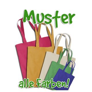 Muster-Baumwolltaschen und -turnbeutel (alle Modelle) - schon ab 2 EUR brutto versandkostenfrei bestellen!
