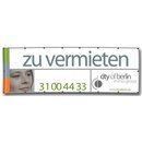 3x1 m PVC-Werbebanner/Werbeplane mit Digitaldruck